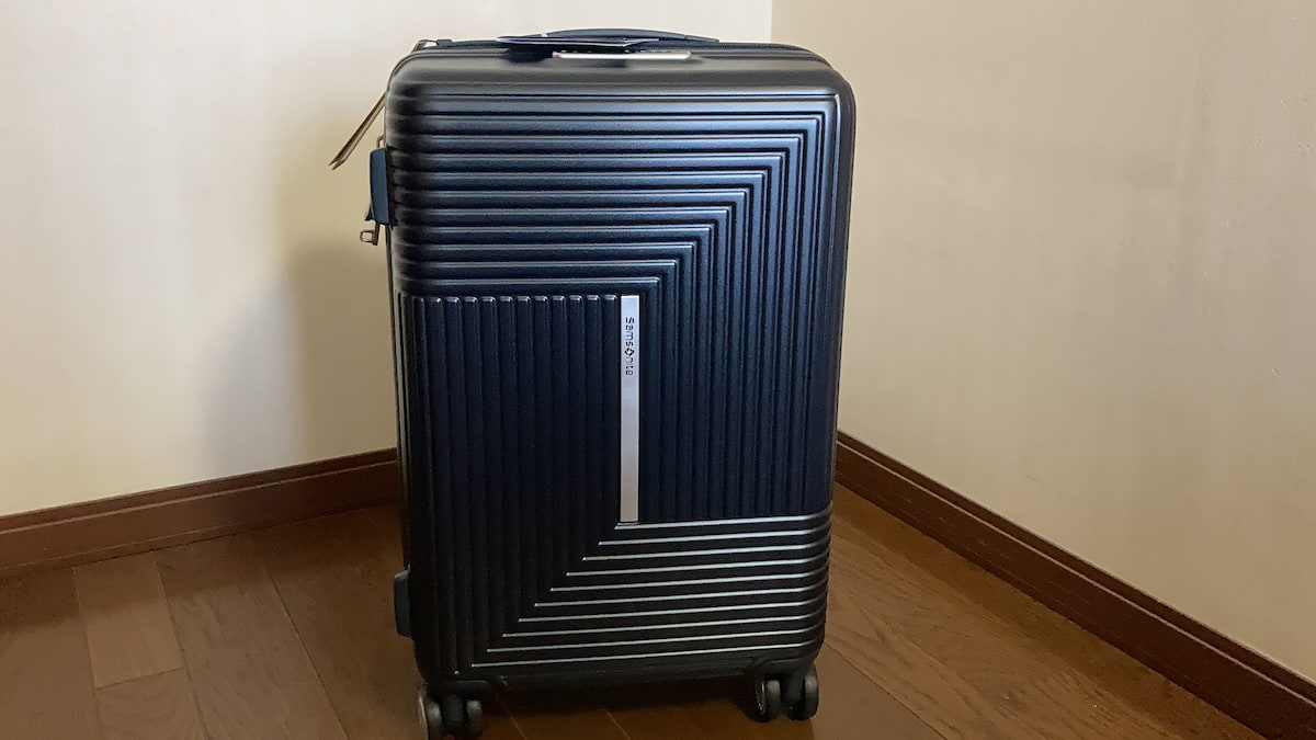 【レビュー】サムソナイトの機内持ち込み可能なおすすめスーツケース